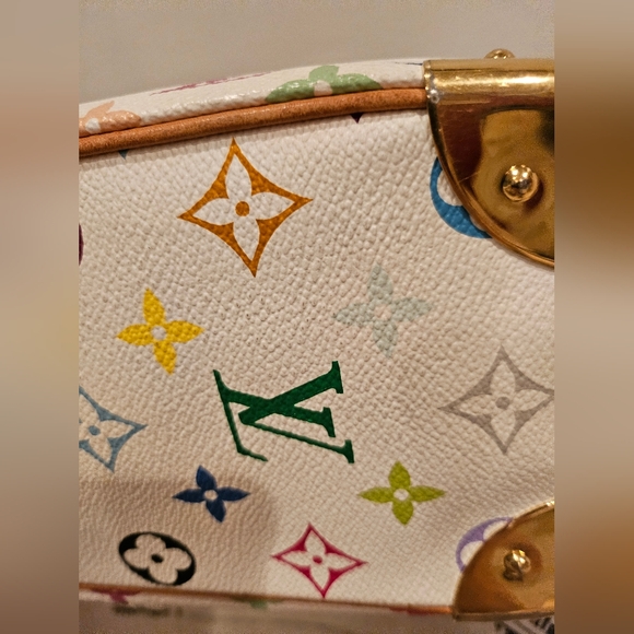 Louis Vuitton Trouville Handbag Multicolor Monogram - Picture 7 of 16